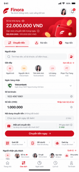 App tài chính